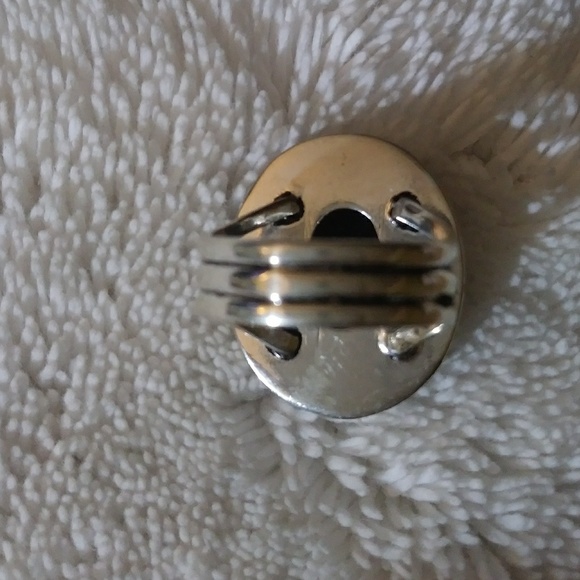 Genuine African Amethyst 925 Silver Ring💜💛 - Picture 6 of 6